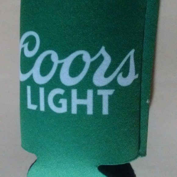 Shamrock St. Paddy's Day Irish - Coors Light Koozie Folding Can Cooler Coozie - Picture 2 of 3